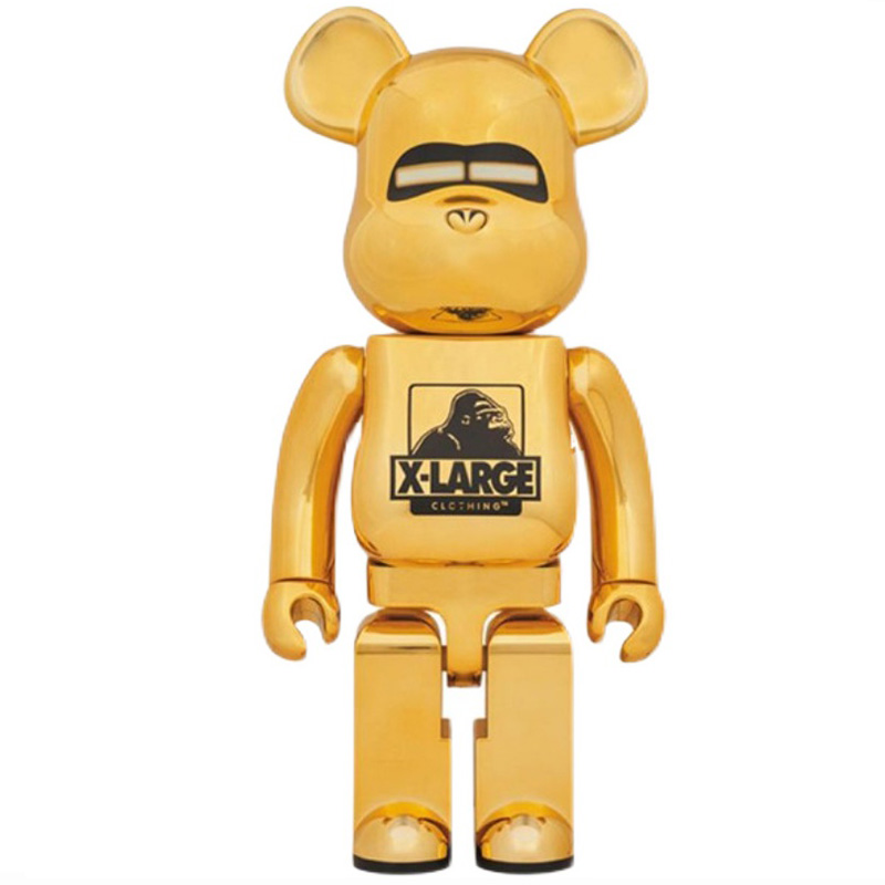 Статуэтка Bearbrick Gold X-Large Золотой Черный в Ижевске | Loft Concept 