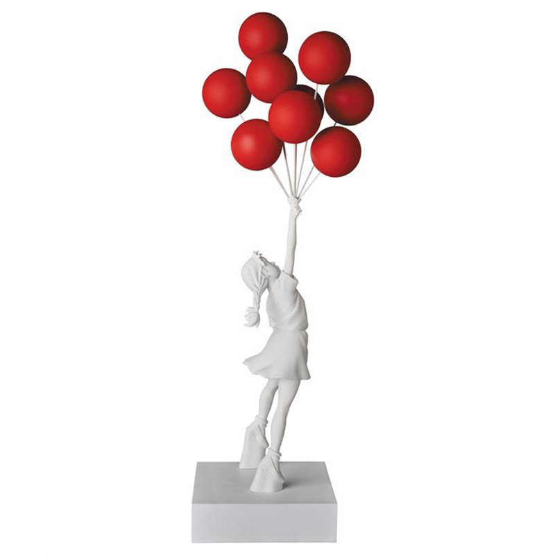 Статуэтка Flying Balloons Girl white and red Белый Красный в Ижевске | Loft Concept 