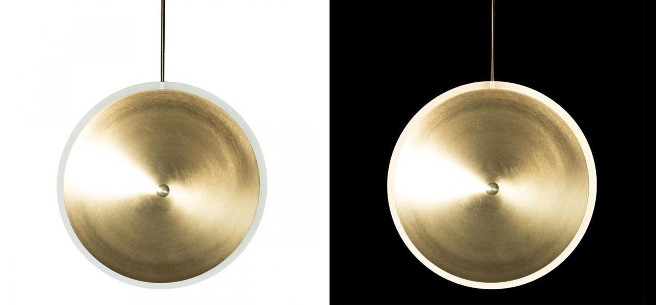 Светильник Chrona by Graypants D30 Gold Vertical - фото №2