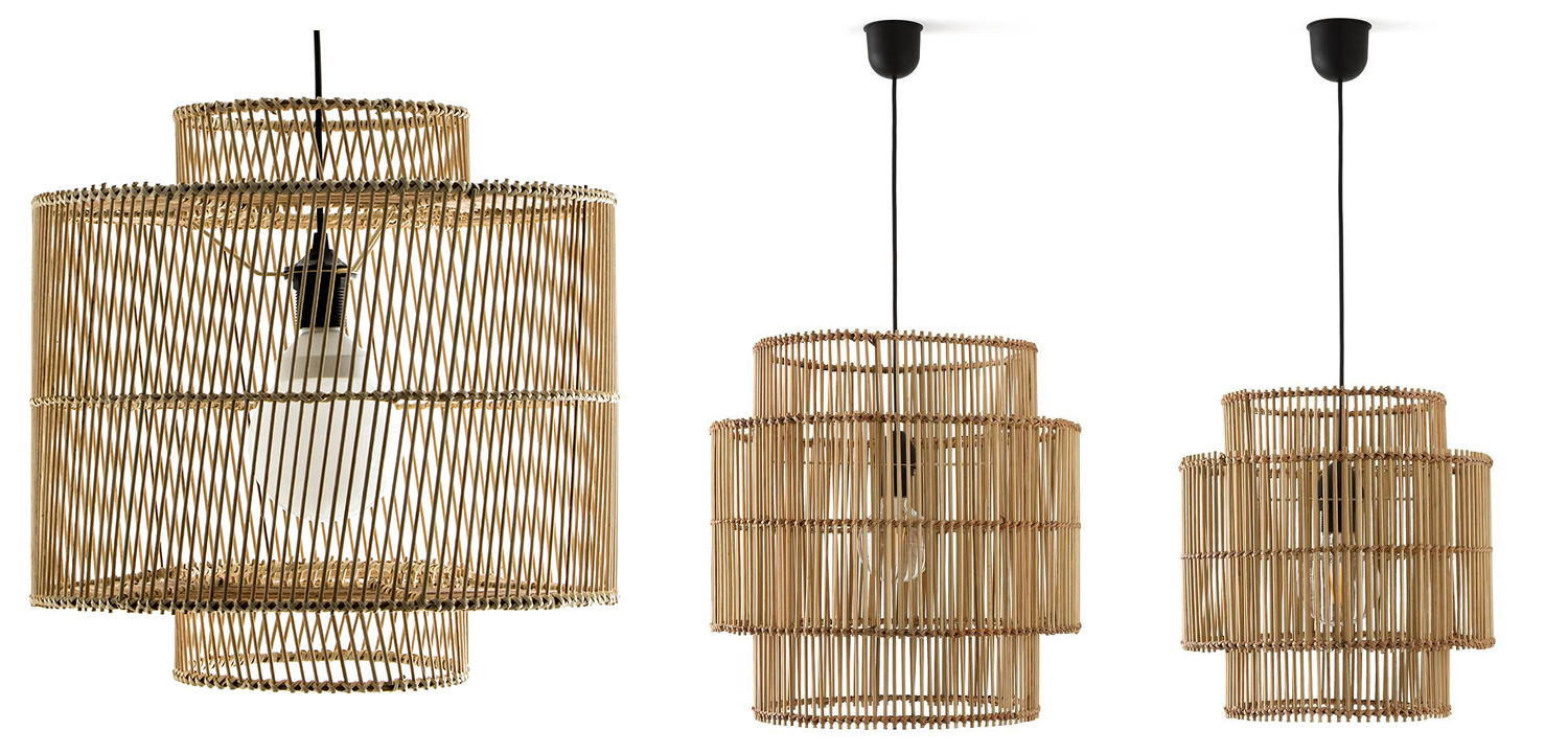 Подвесной светильник Larsen Wicker Bamboo - фото №3