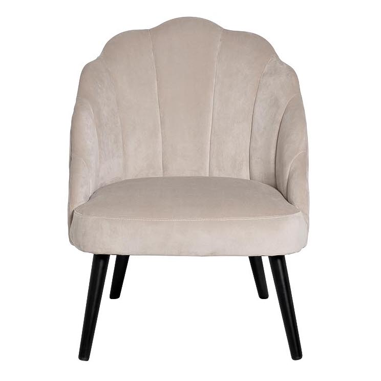 Кресло FolioFlower Armchair beige Бежевый Черный в Ижевске | Loft Concept 