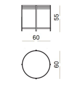 Столик Ula Small table ULA004 в Ижевске