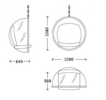 Кресло Bubble Chair в Ижевске