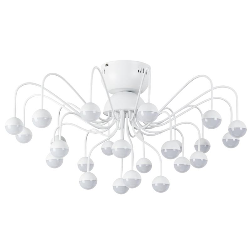 Потолочная люстра Vilelme Chandelier white Белый в Ижевске | Loft Concept 