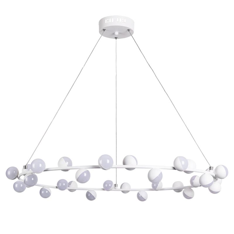 Люстра Vilelme Chandelier white 80 Белый в Ижевске | Loft Concept 