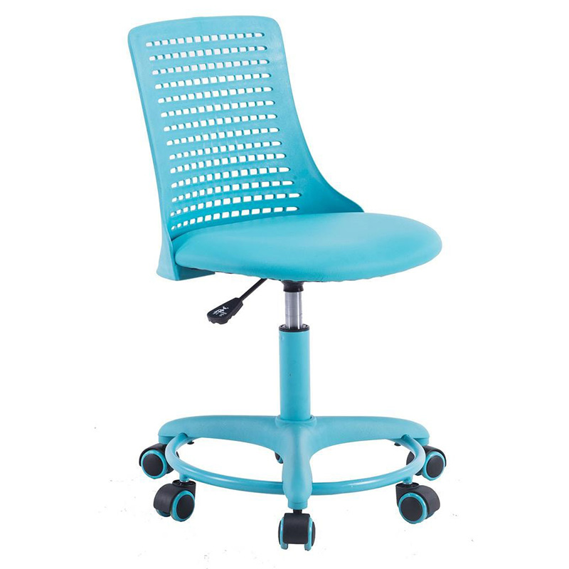 Кресло Bright Kiddie Office Chair blue Бирюзовый в Ижевске | Loft Concept 