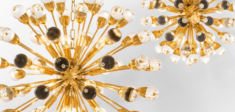 Люстра Chandelier Antares L Gold - фото №1