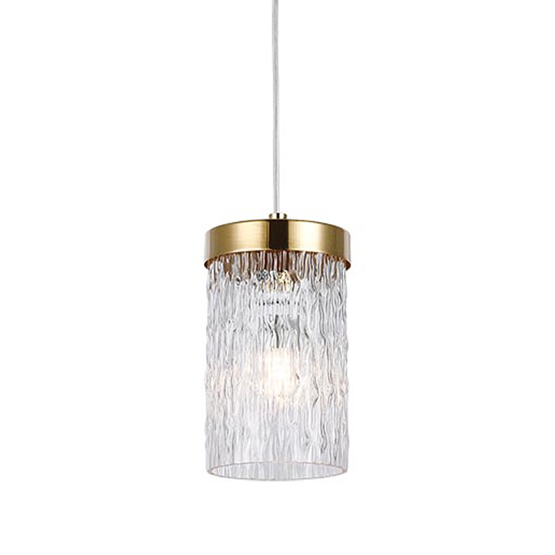 Подвесной светильник Estebe Gold Glass Hanging Lamp Золотой Прозрачный в Ижевске | Loft Concept 