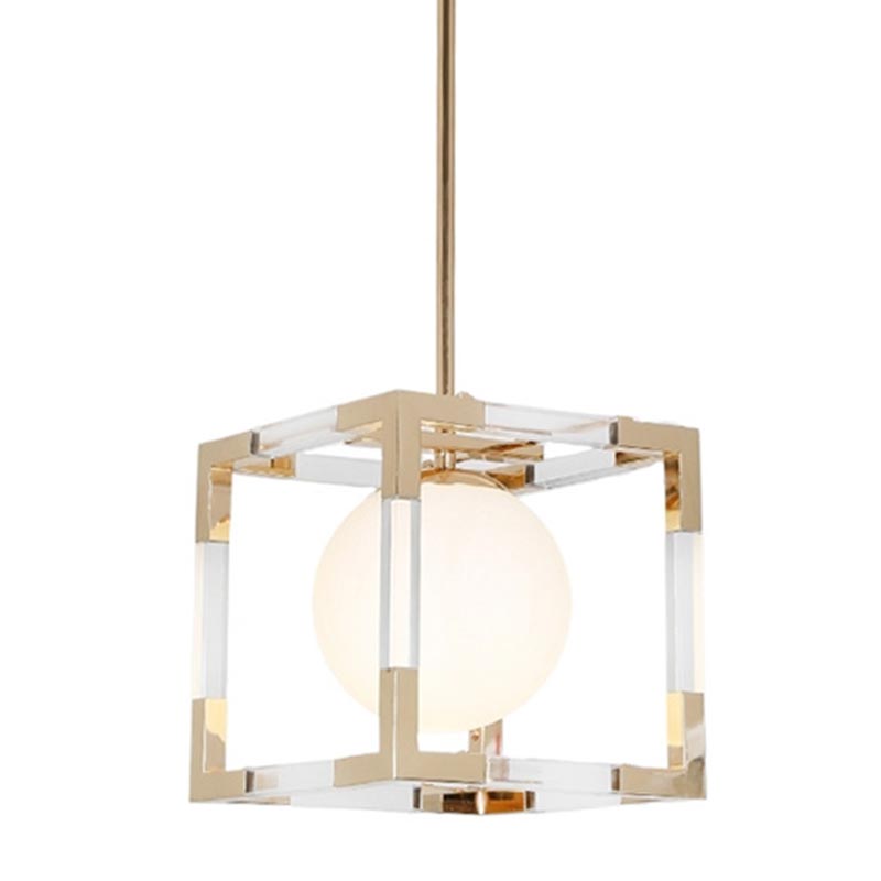 Подвесной светильник Dunvel Hanging lamp Белый Золотой в Ижевске | Loft Concept 