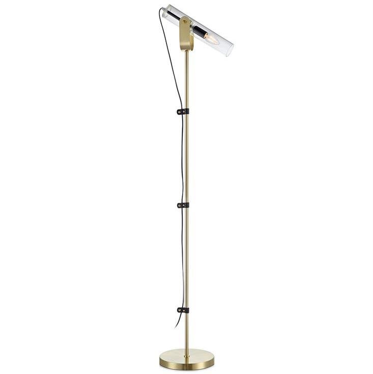 Торшер ReTube Floor Lamp Латунь в Ижевске | Loft Concept 