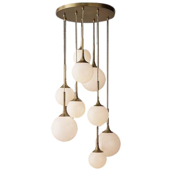 Люстра Restoration Hardware Whitney Chandelier   Латунь в Ижевске | Loft Concept 