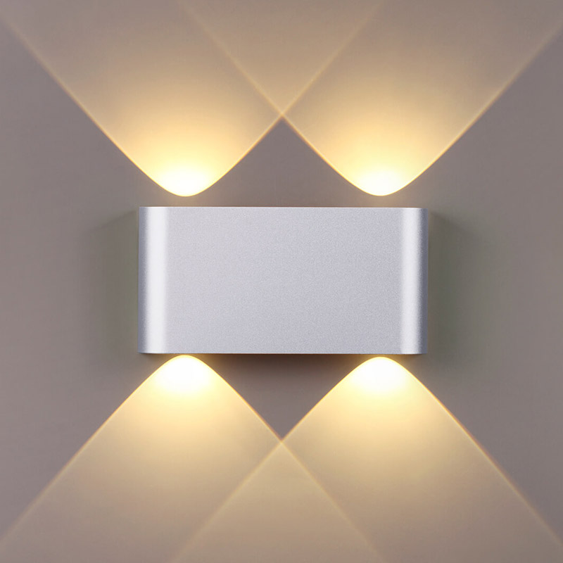 Бра Obverse Silver Rectangle A Wall lamp Серебряный в Ижевске | Loft Concept 