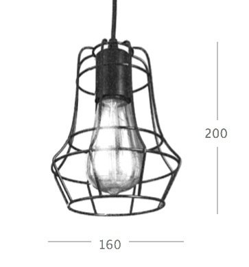 Cветильник Loft Nest Cage №1 в Ижевске