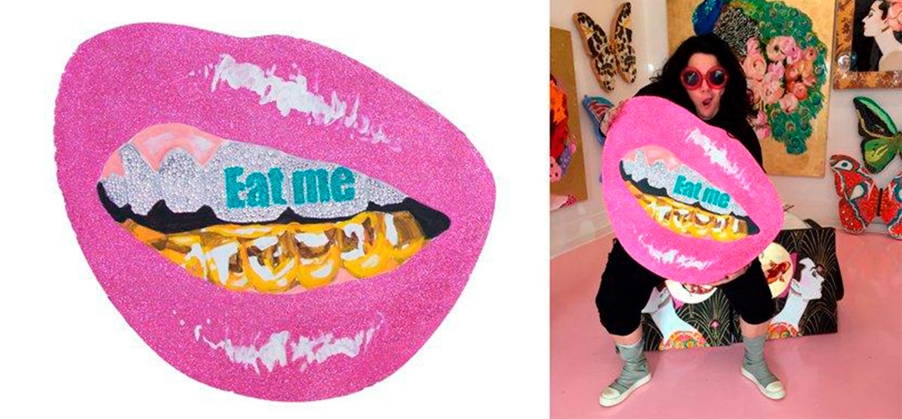 Картина “Eat Me Grills Cut Out” - фото