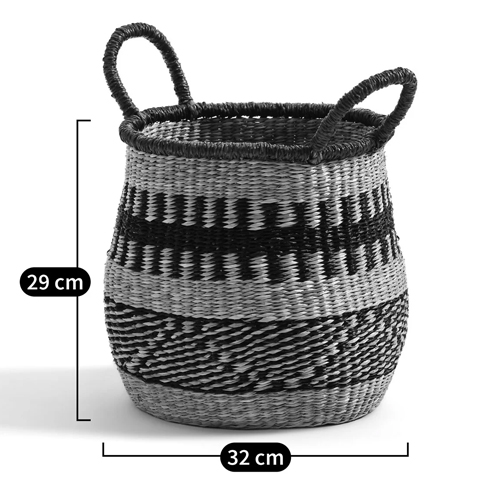 Круглая плетеная корзина Oyana Wicker Basket в Ижевске