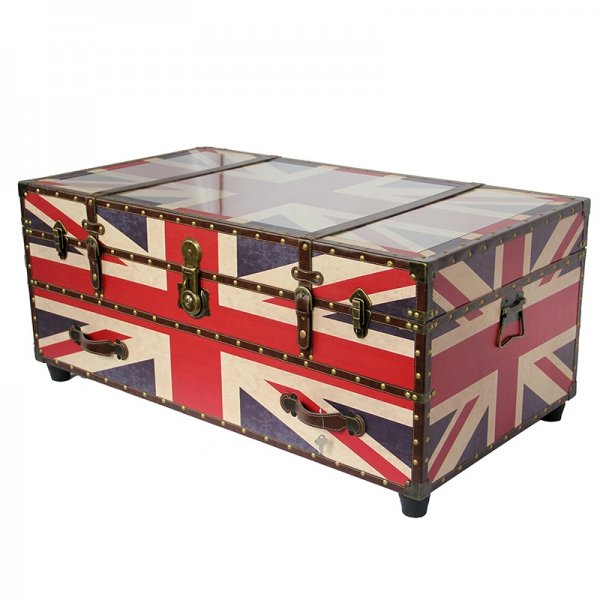 Сундук Union Jack Traveler Style  в Ижевске | Loft Concept 