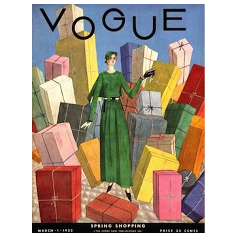 Постер Vogue Cover 1932 March  в Ижевске | Loft Concept 