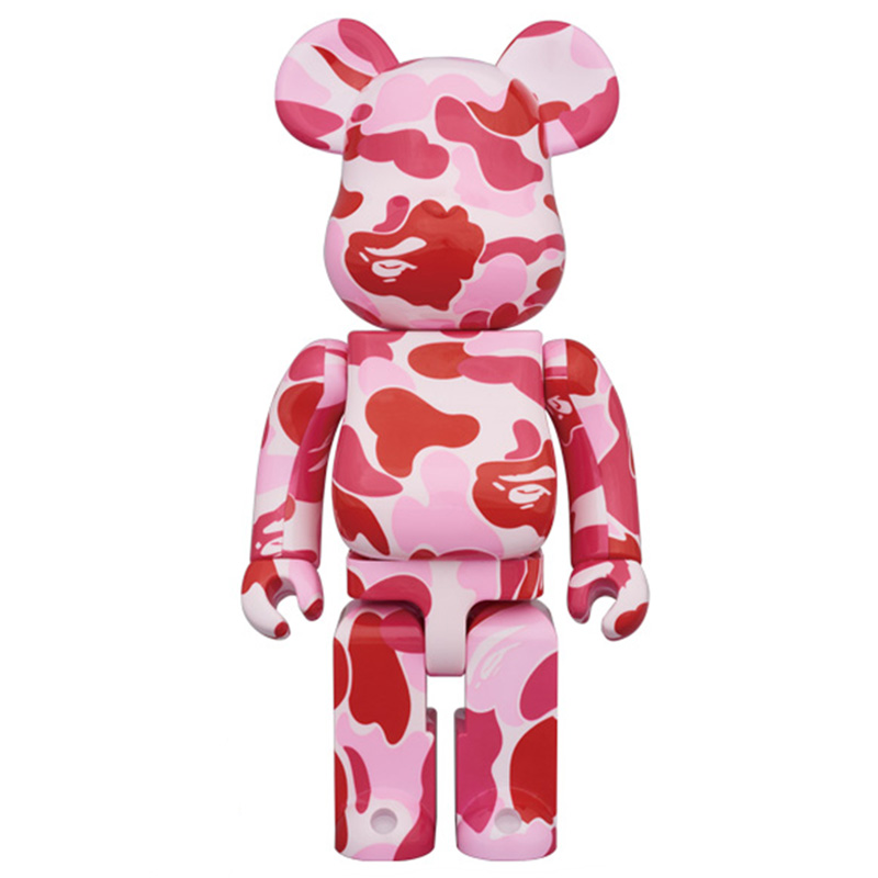 Статуэтка Bearbrick Camouflage Pink Розовый Красный в Ижевске | Loft Concept 