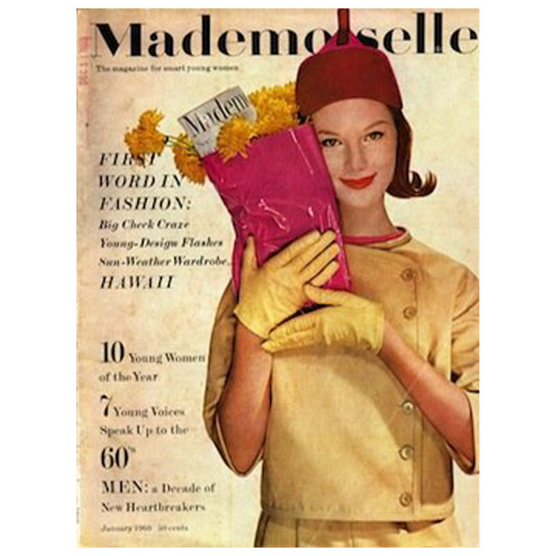 Постер Mademoiselle Cover 1960 January  в Ижевске | Loft Concept 