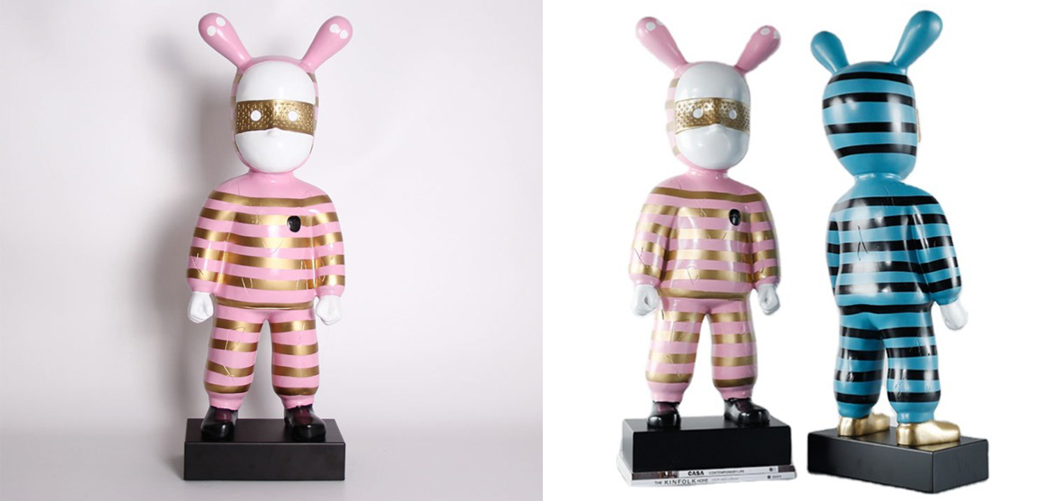 Rolito Large Figurine Pink - фото