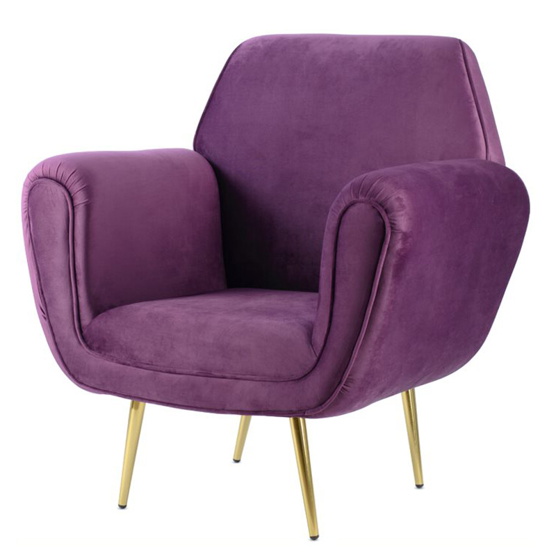 Кресло Lounge Chairs Gigi Radice purple Фиолетовый в Ижевске | Loft Concept 