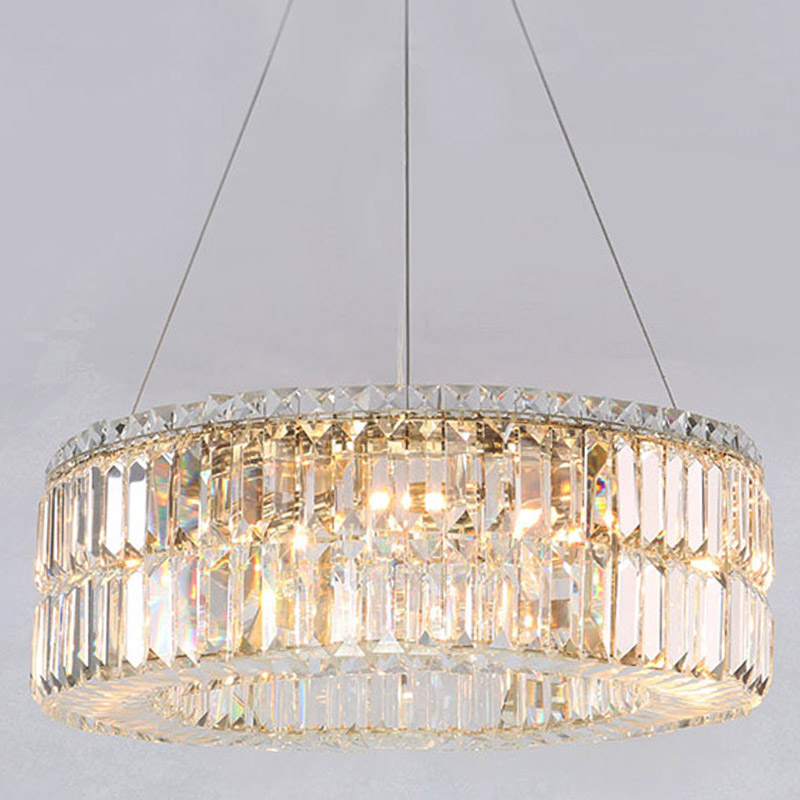 Люстра Darleen Crystal Gold Chandelier 12 Золотой Прозрачный (Transparent) в Ижевске | Loft Concept 