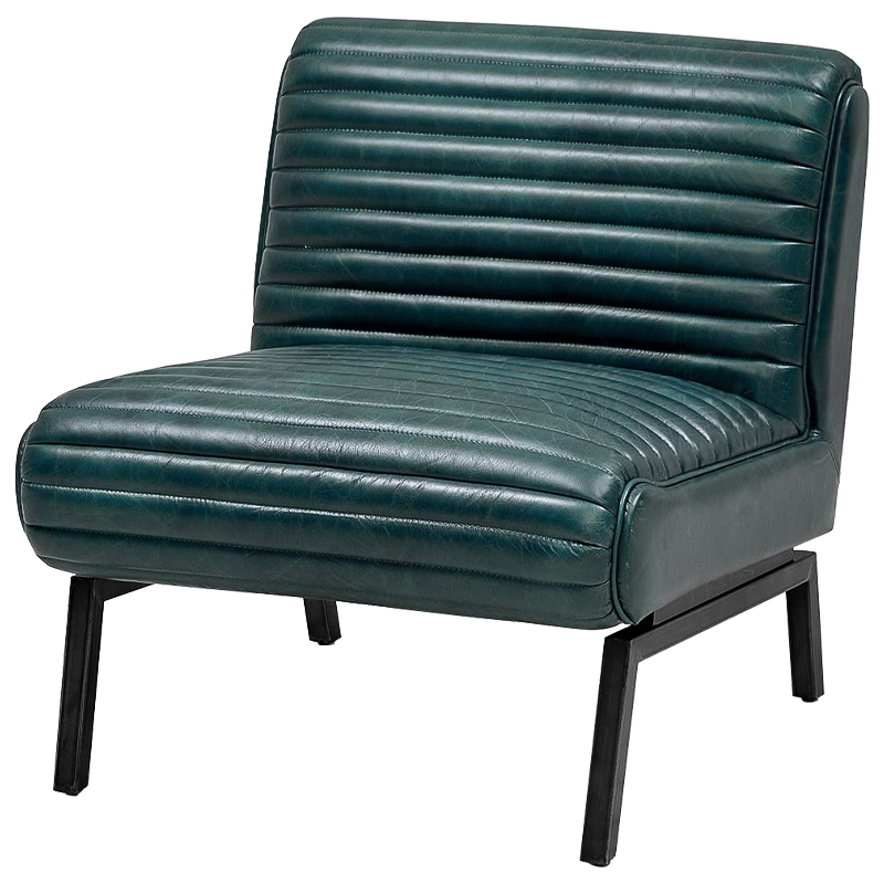 Кресло Gather Emerald Leather Chair Изумрудный в Ижевске | Loft Concept 