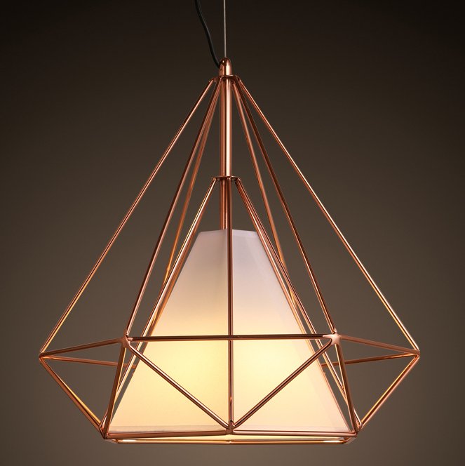 Подвесной светильник Loft Bar Nest Cone Copper Медь светлая в Ижевске | Loft Concept 