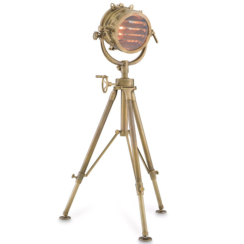 Торшер Eichholtz Floor Lamp Royal Master Sealight Brass Латунь в Ижевске | Loft Concept 