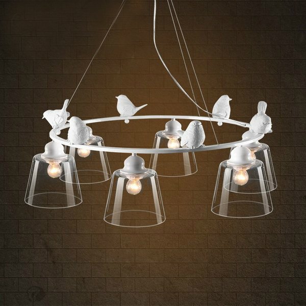 Люстра Provence Bird Chandelier Белый в Ижевске | Loft Concept 