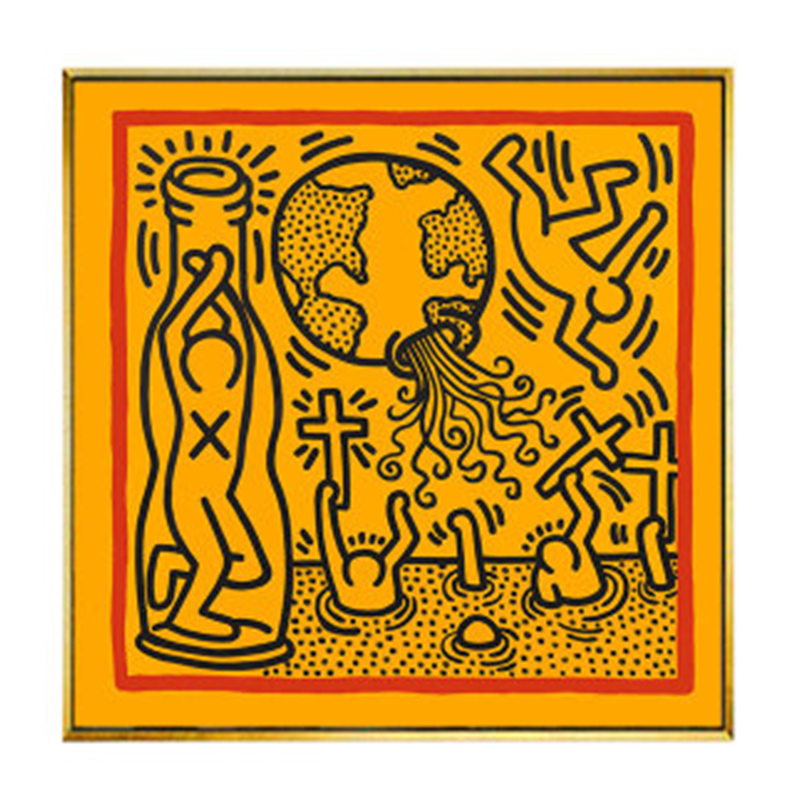 Постер Keith Haring 10 Мульти в Ижевске | Loft Concept 