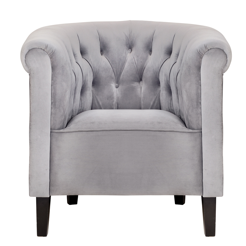 Кресло Cesare Armchair grey Серый (Gray) в Ижевске | Loft Concept 