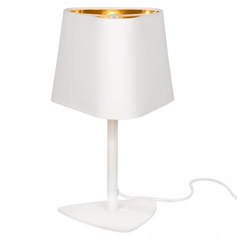 Настольная Лампа Designheure Lighting Table Lamp White Белый Золотой в Ижевске | Loft Concept 