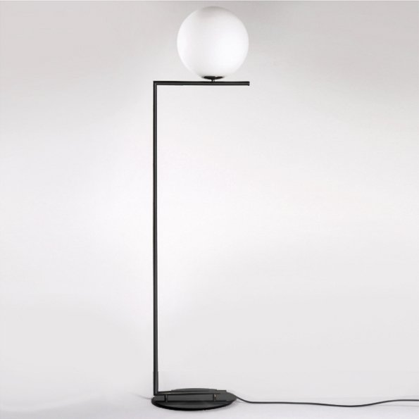 Торшер Flos IC Lights F Black Белый Черный в Ижевске | Loft Concept 