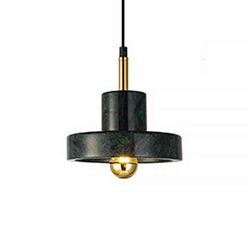 Подвесной светильник Tom Dixon Stone Pendant Black Черный Золотой в Ижевске | Loft Concept 