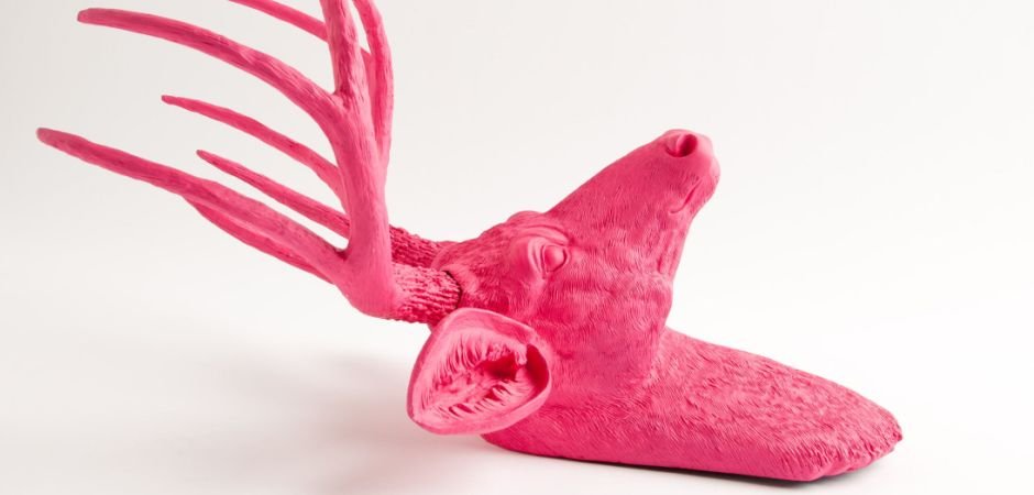 Голова оленя - Розовая - Loft-Concept в Ижевске