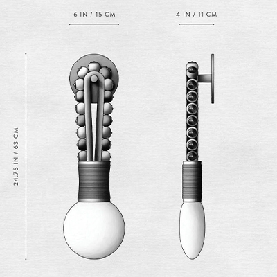 Бра TALISMAN LOOP SCONCE по дизайну студии Apparatus в Ижевске