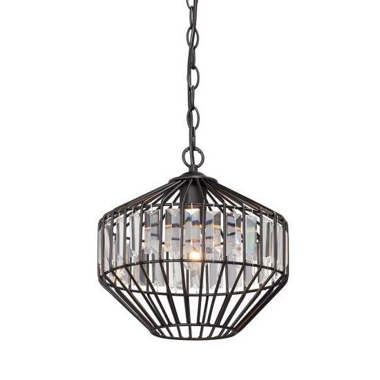 Люстра Glass Plate Pendant #6 Black Черный в Ижевске | Loft Concept 