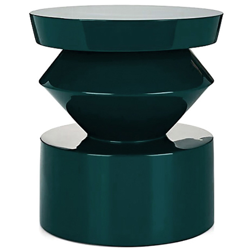 Приставной столик UMA SIDE TABLE Peacock Изумрудный в Ижевске | Loft Concept 