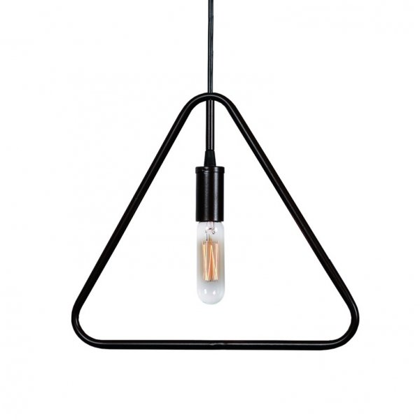 Подвесной светильник Shape Triangle Pendant Коричневый в Ижевске | Loft Concept 