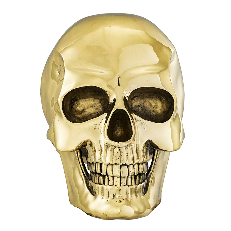 Аксессуар на стену Philipp Plein Gold Skull Wall element Золотой в Ижевске | Loft Concept 