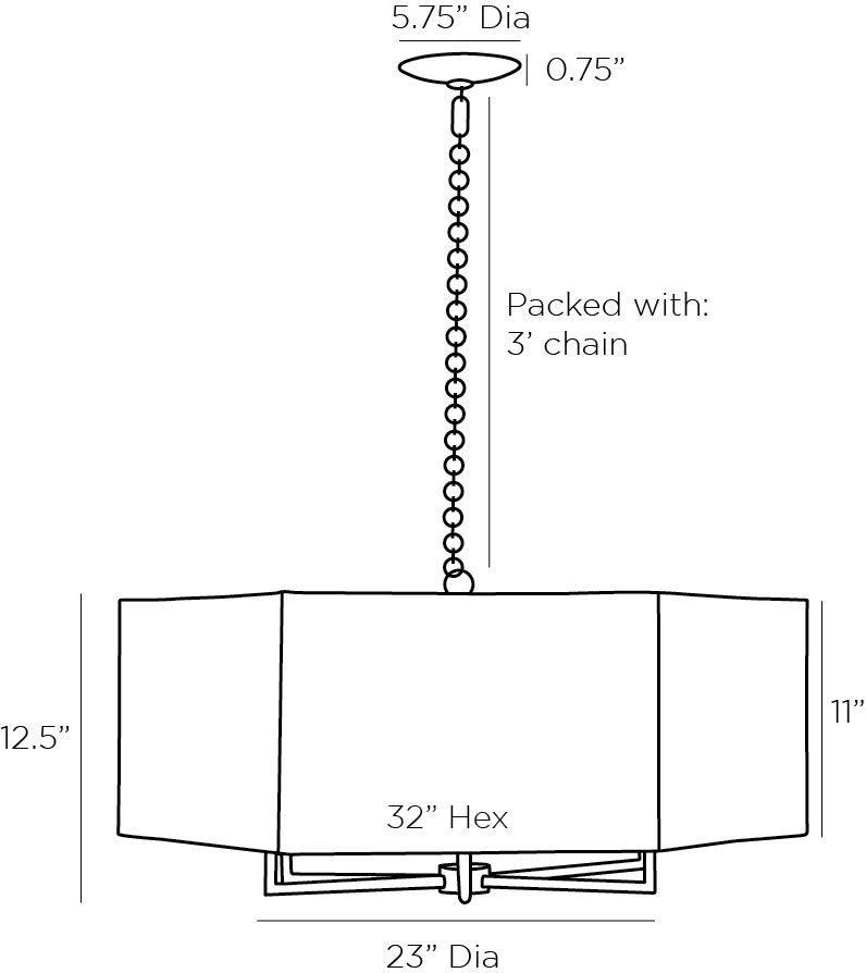 Люстра Arteriors OXFORD CHANDELIER в Ижевске