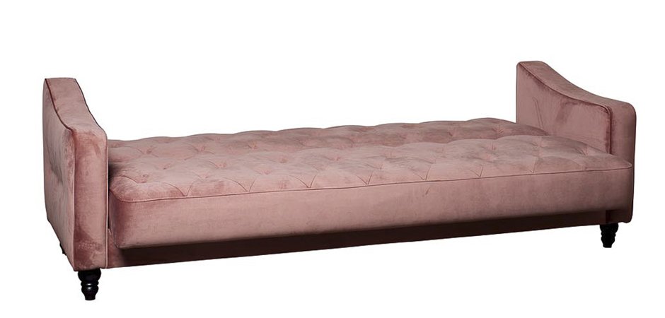 Диван Abbyson Emily Tufted Sofa Pink - фото №1