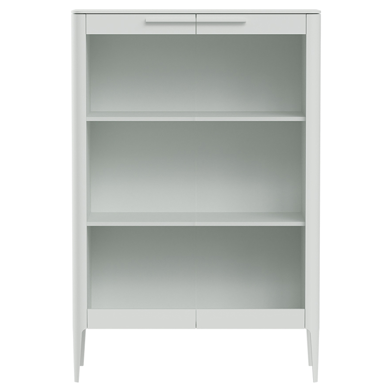 Витрина белая с 2-мя стеклянными дверцами и 3-мя полками Type  Белый в Ижевске | Loft Concept 