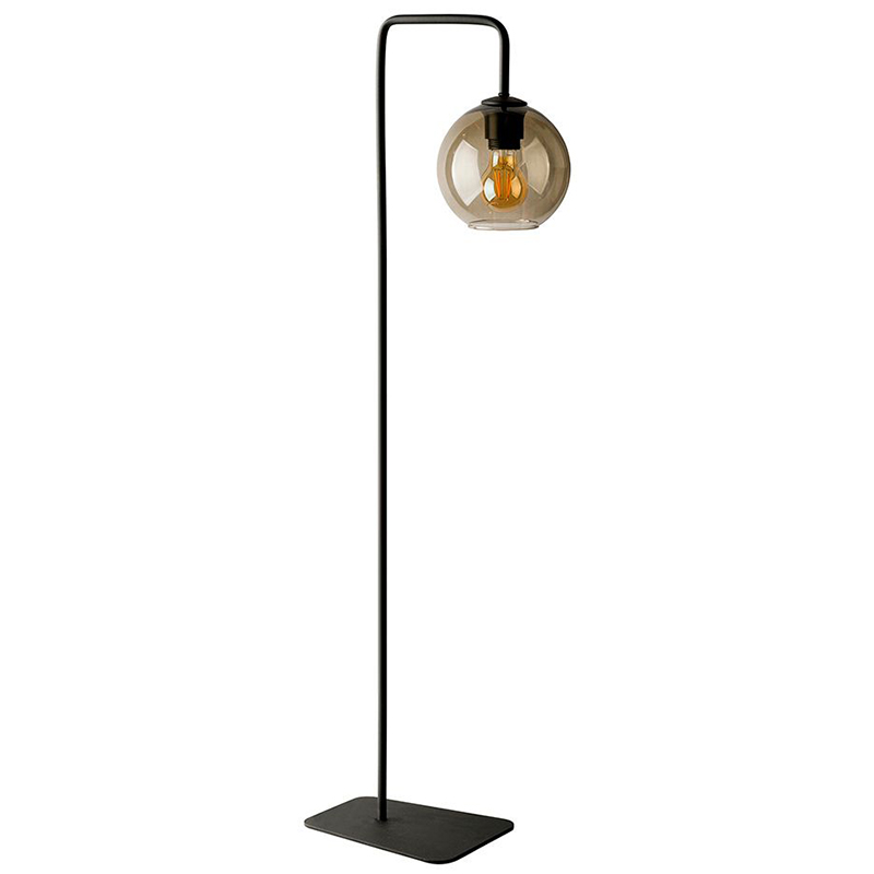 Торшер Franco Floor Lamp Янтарный Черный в Ижевске | Loft Concept 