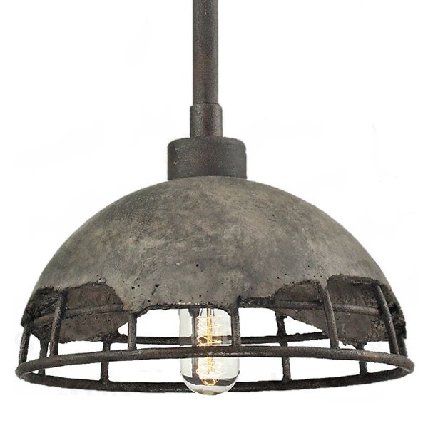 Подвесной светильник Stone industrial lamp Серый (Gray) в Ижевске | Loft Concept 