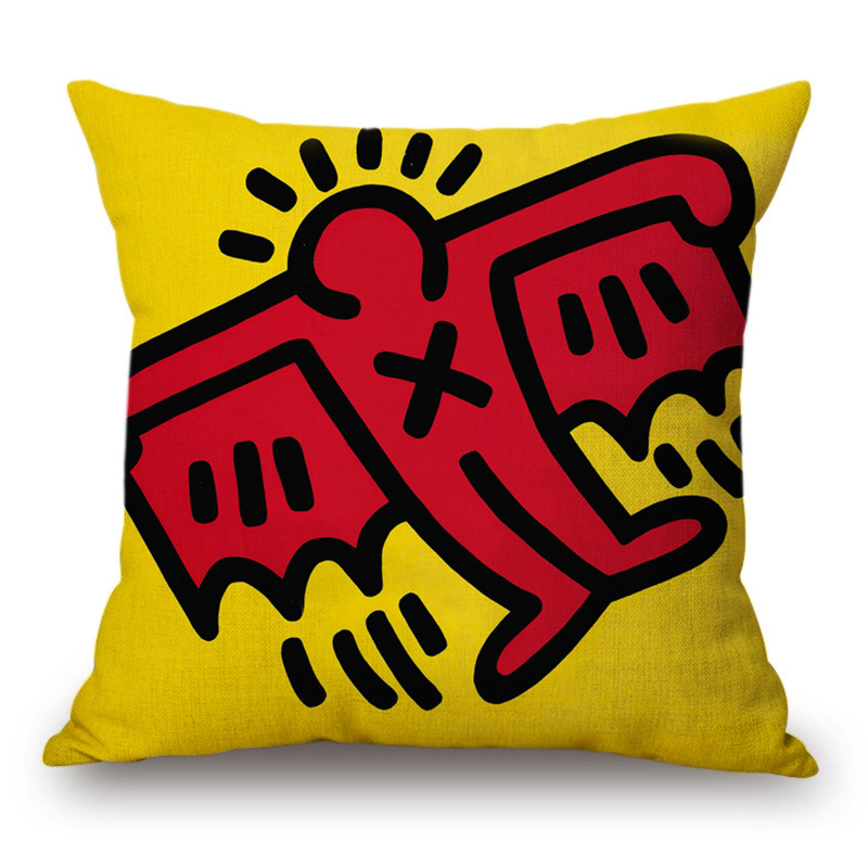 Подушка Keith Haring 18 Мульти в Ижевске | Loft Concept 