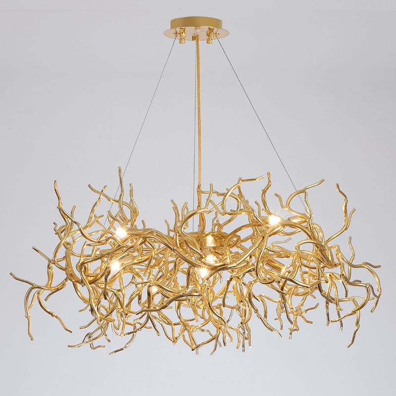 Люстра Felicite Gold Branches Chandelier Золотой в Ижевске | Loft Concept 