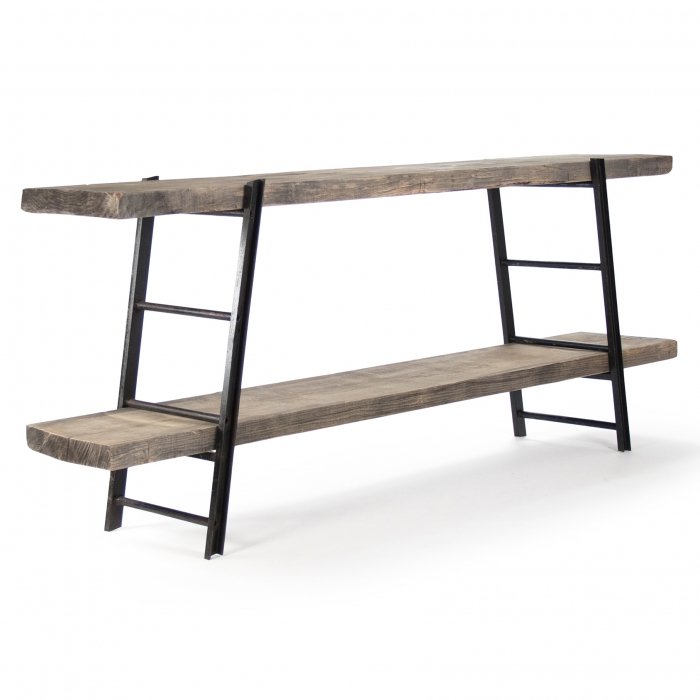 Стеллаж Industrial Iron Rustic Console  в Ижевске | Loft Concept 