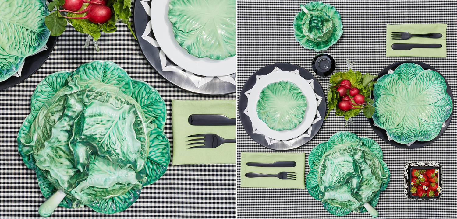 Супница SOUP BOWL CABBAGE W/PLATE  D20 - фото